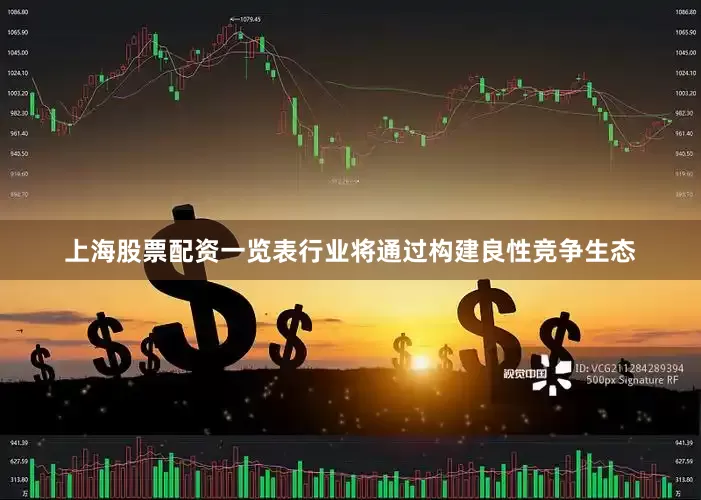 上海股票配资一览表行业将通过构建良性竞争生态